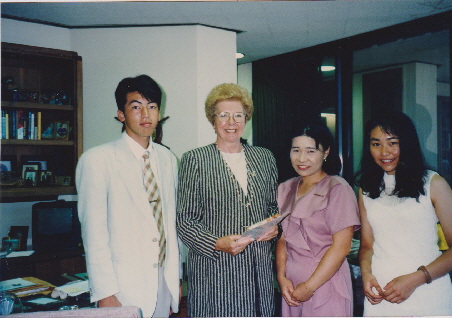 1995 Yokkaichi Trio with Mayor O'Neill